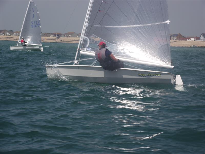 Day 1 of the Solo National Championships at Hayling photo copyright Will Loy taken at Hayling Island Sailing Club and featuring the Solo class
