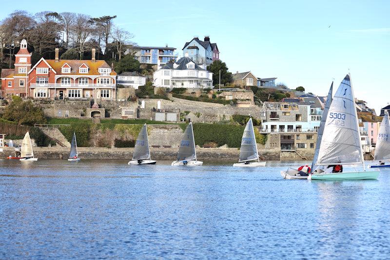 South West Water Pursuit Race in Salcombe photo copyright Lucy Burn taken at Salcombe Yacht Club and featuring the Solo class