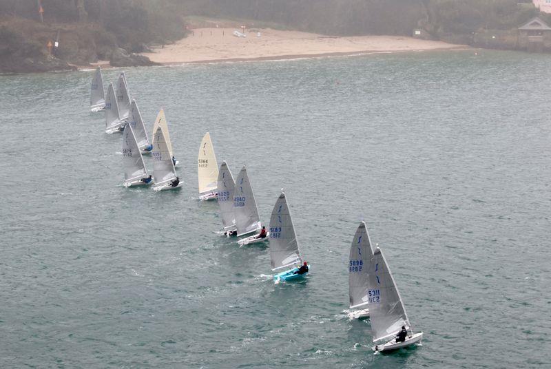 Salcombe Yacht Club Winter Series Race 5 photo copyright Lucy Burn taken at Salcombe Yacht Club and featuring the Solo class