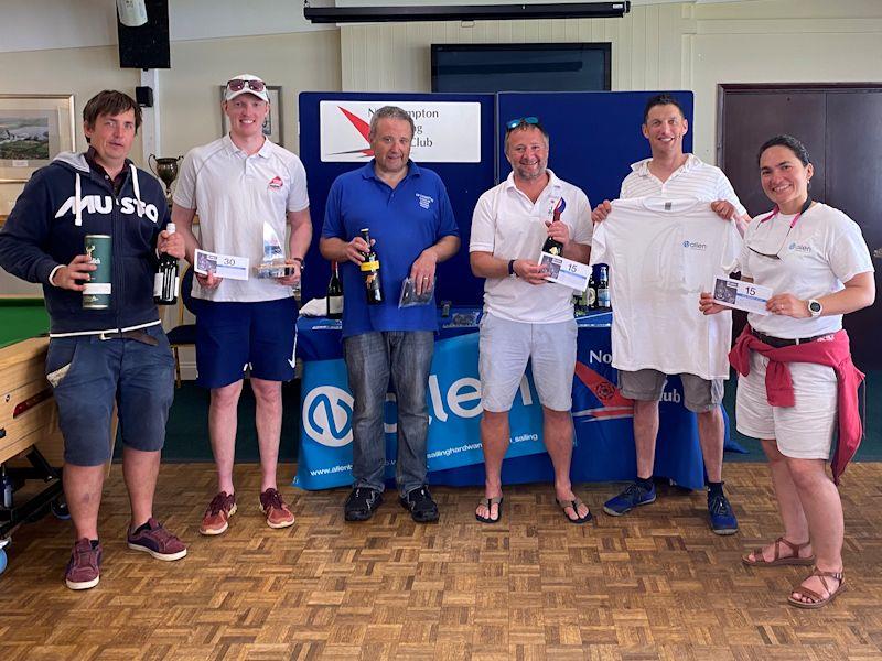 Allen Solo class Midland Area Championship at Northampton photo copyright Mike Webster taken at Northampton Sailing Club and featuring the Solo class