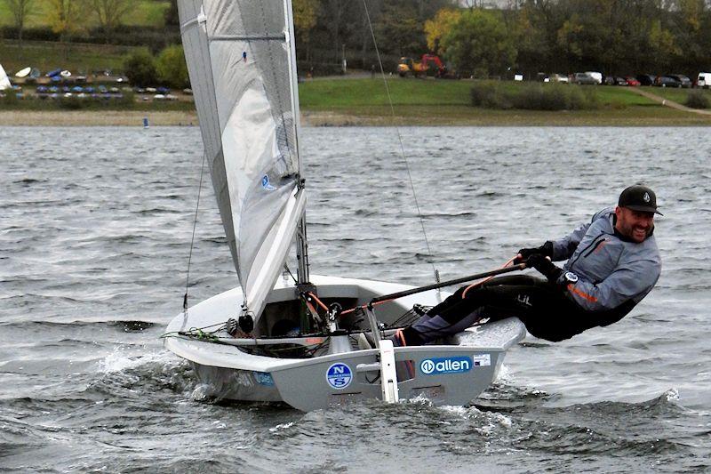Tom Gillard wins the Gill Solo Inland Championship at Draycote photo copyright William Loy taken at Draycote Water Sailing Club and featuring the Solo class