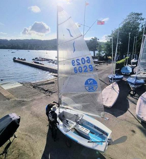 Solo demo boat at Royal Windermere Yacht Club photo copyright RWYC taken at Royal Windermere Yacht Club and featuring the Solo class