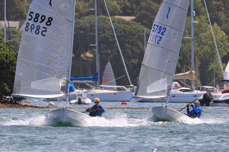 Salcombe YC Summer Series race 7 photo copyright Lucy Burn taken at Salcombe Yacht Club and featuring the Solo class