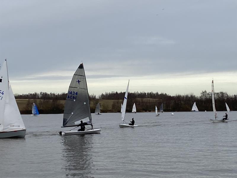 Leigh & Lowton New Year's Day Pursuit 2024 photo copyright Richard Catchpole taken at Leigh & Lowton Sailing Club and featuring the Solo class