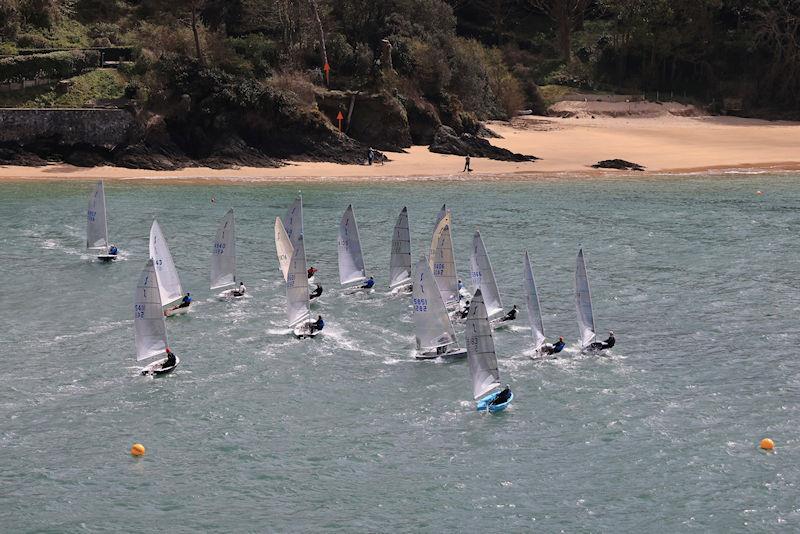 Salcombe Yacht Club Spring Series Race 6 photo copyright Lucy Burn taken at Salcombe Yacht Club and featuring the Solo class