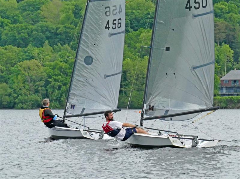 Action from the 2017 Solution Inlands at Bala photo copyright John Hunter taken at Bala Sailing Club and featuring the Solution class