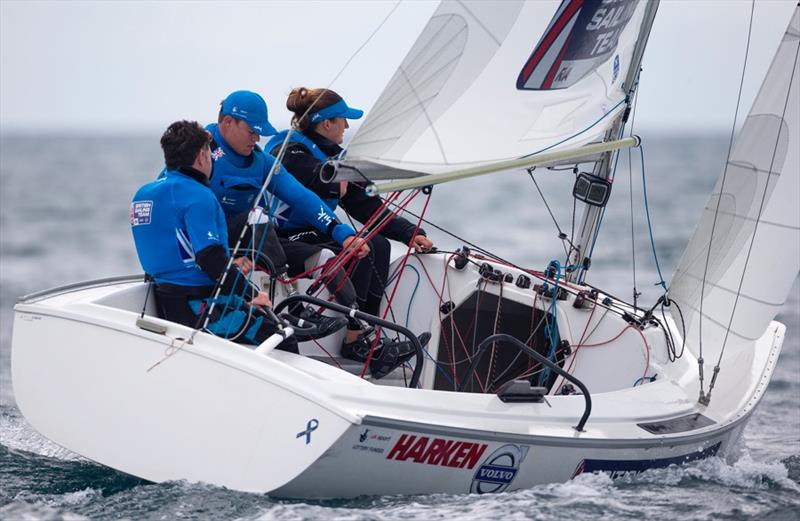 ISAF Sailing World Cup Hyères day 4 photo copyright Richard Langdon / Ocean Images taken at COYCH Hyeres and featuring the Sonar class
