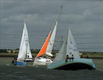 Action from the 2010 Medway Regatta