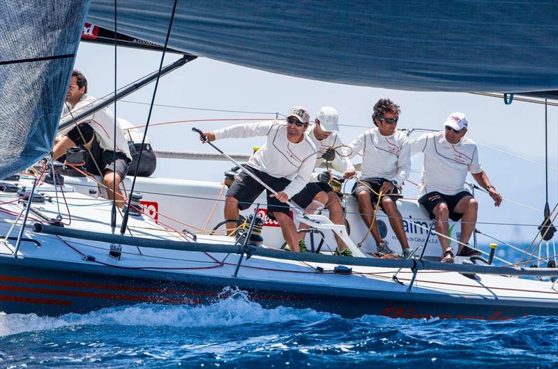 Day 3 of the Soto 40 worlds in Valencia photo copyright Jesus Renedo taken at Real Club Nautico Valencia and featuring the Soto 40 class