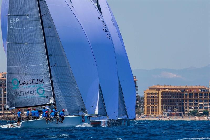 Day 3 of the Soto 40 worlds in Valencia photo copyright Jesus Renedo taken at Real Club Nautico Valencia and featuring the Soto 40 class