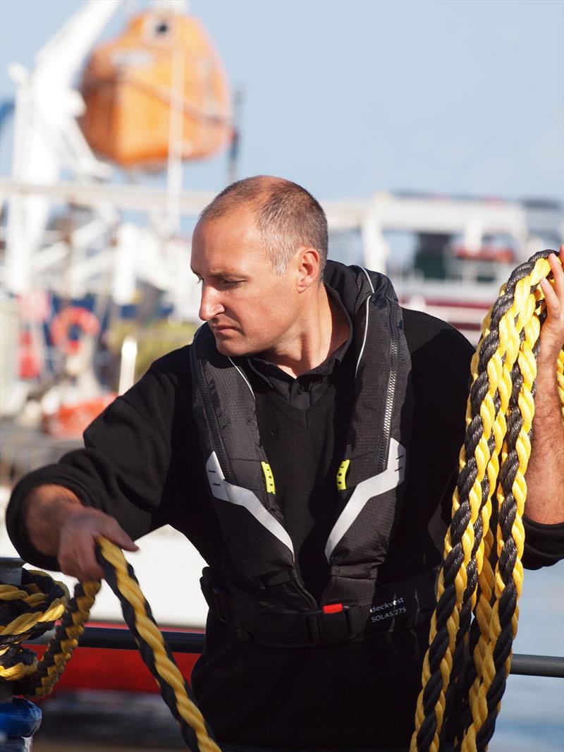The Spinlock Deckvest SOLAS is now widely used in the commercial marine sector photo copyright Spinlock taken at  and featuring the  class