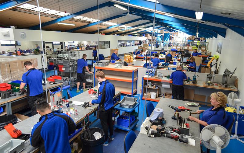 Spinlock have expanded their factory and facilities, whilst employing new staff and apprentices - photo © Spinlock