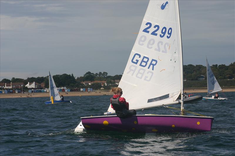 Splashes at Christchurch photo copyright Chris Arnell taken at Christchurch Sailing Club and featuring the Splash class