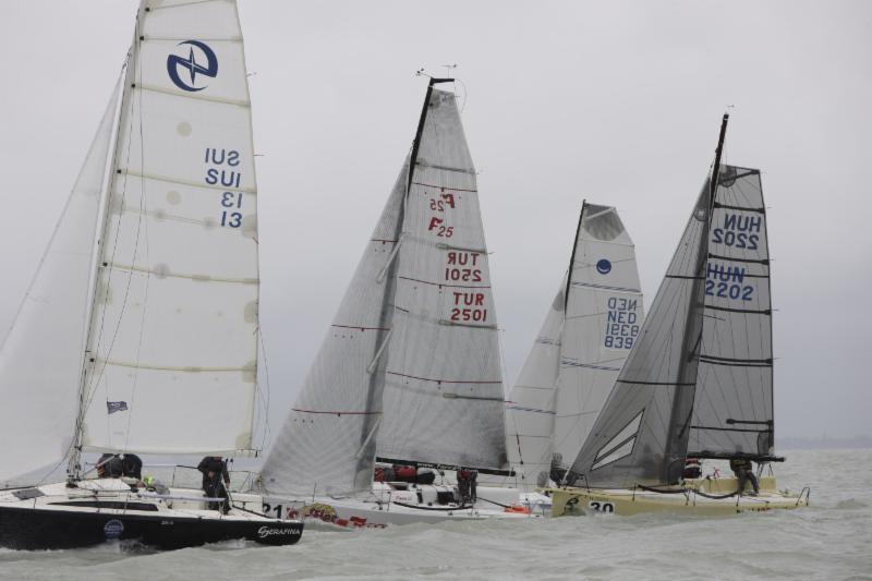 Day 2 of the ORC Sportboat European Championship photo copyright Hajo Magazin taken at Balatonfüredi Yacht Club and featuring the Sportsboats class