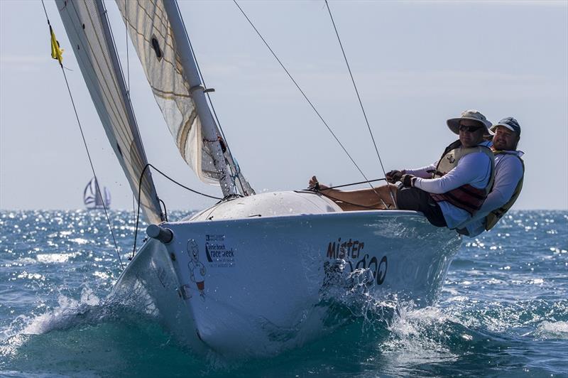 Mr Magoo at Airlie Beach Race Week 2017 photo copyright Andrea Francolini taken at Whitsunday Sailing Club and featuring the Sportsboats class