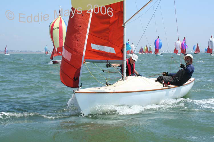Action from the Incat Squib Nationals at the Royal Victoria Yacht Club photo copyright Eddie Mays taken at  and featuring the Squib class