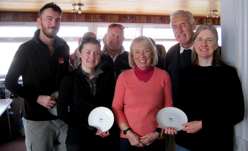 Silver Fleet prize winners at the Squib Broadland Regatta photo copyright W&OBYC taken at Waveney & Oulton Broad Yacht Club and featuring the Squib class