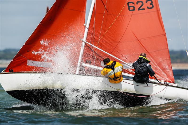 Squib 'Wizard' on day 2 of Lendy Cowes Week 2017 photo copyright Paul Wyeth / Lendy Cowes Week taken at Cowes Combined Clubs and featuring the Squib class