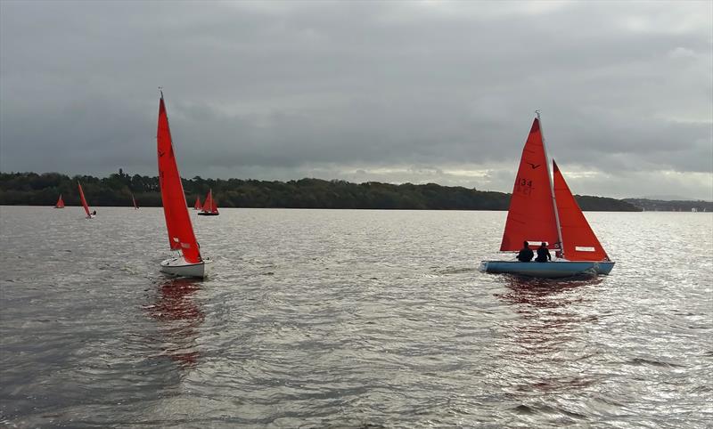 Squib Irish Inland Championship at Lough Derg photo copyright Jeff Condell taken at Lough Derg Yacht Club and featuring the Squib class