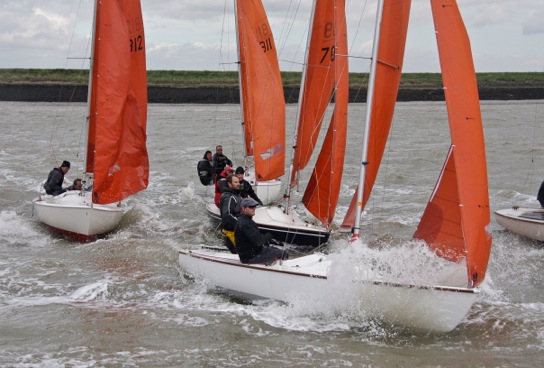 Squib Gold Cup at Burnham photo copyright Ricky East taken at  and featuring the Squib class