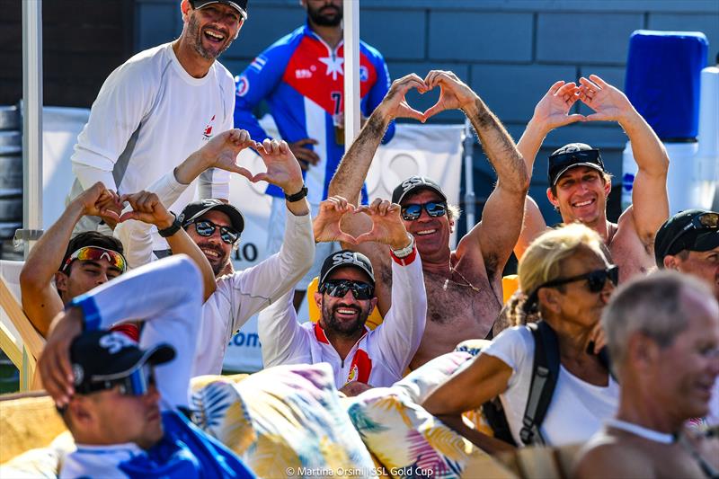 SSL Gold Cup 1/32 Finals Day 4 - SSL Gold Cup Race Village photo copyright Martina Orsini / SSL Gold Cup taken at Real Federación Canaria de Vela and featuring the SSL47 class