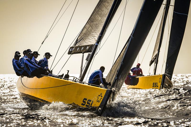 SSL Gold Cup 1/32 Finals Day 4 - Fleet 2 Race 3 photo copyright Martina Orsini / SSL Gold Cup taken at Real Federación Canaria de Vela and featuring the SSL47 class