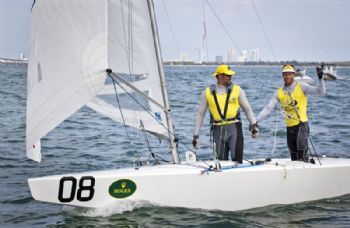 Star gold for Robert Scheidt and Bruno Prada at the Rolex Miami OCR