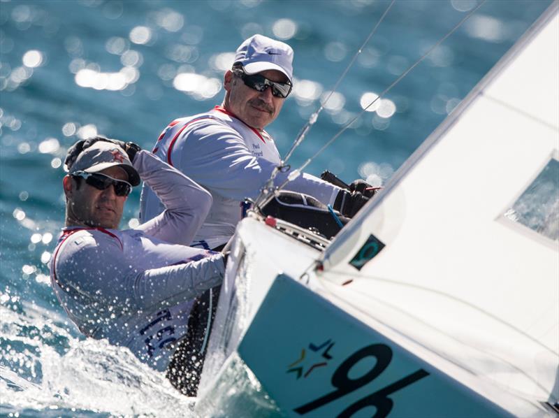 Paul Cayard and Austin Sperry (USA) on day 3 of the Star Sailors League Finals - photo © Carlo Borlenghi / SSL