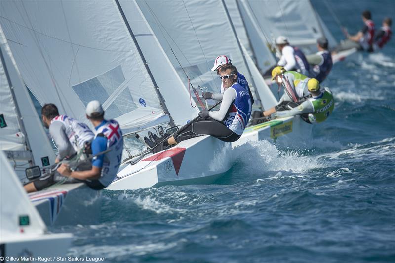 Racing on the final day of the Star Sailors League Finals in Nassau - photo © SSL / Gilles-Martin Raget