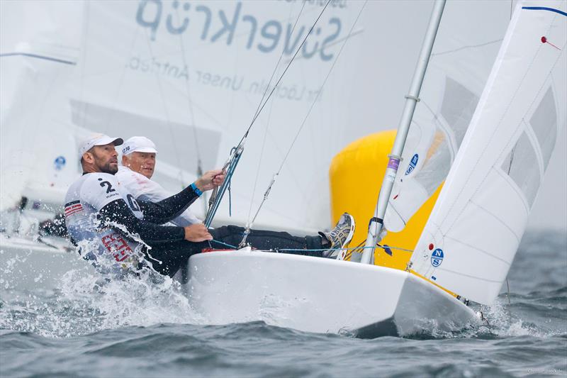 Jörgen Schönherr and Markus Koy finished fourth at last year's Star Worlds off Kiel. The Danish-German crew is in second place after the first day at the revival event photo copyright www.segel-bilder.de taken at Kieler Yacht Club and featuring the Star class