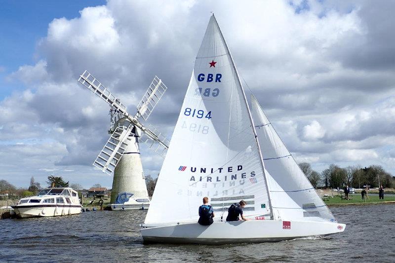 Horning SC Easter Weekend photo copyright Martin Dennis taken at Horning Sailing Club and featuring the Star class