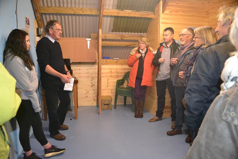 A word from the Vice Chairman as Solva Sailing Club's new changing rooms are officially opened - photo © Helen Hughes