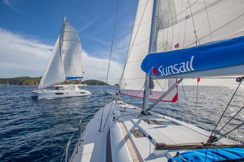 Sunsail in the British Virgin Islands photo copyright Sunsail taken at  and featuring the  class