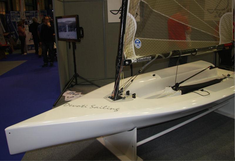 The Devoti D-Zero at the RYA Suzuki Dinghy Show 2014 photo copyright Mark Jardine taken at RYA Dinghy Show and featuring the  class