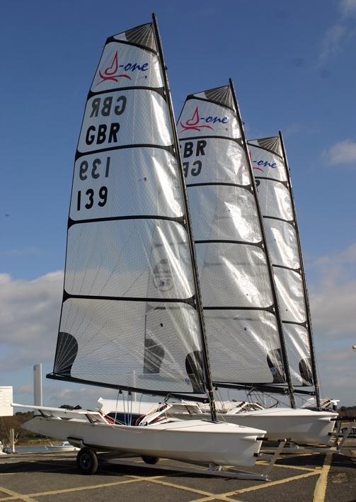 Three brand new Devoti D-Ones arrive at Lymington - photo  Suntouched Sailboats