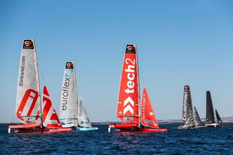 First race - Day 1, SuperFoiler Grand Prix Adelaide - photo © Andrea Francolini / SuperFoilers..