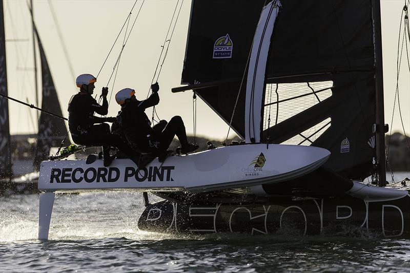 Not everything went to plan for Record Point - again photo copyright Andrea Francolini taken at  and featuring the Superfoiler class