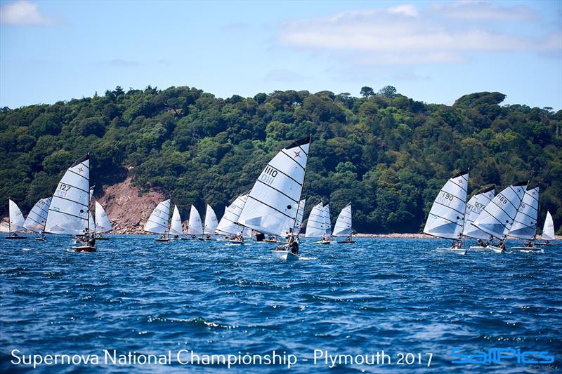 Allen Hartley Boats Supernova Nationals in Plymouth photo copyright Richard Craig / www.SailPics.co.uk taken at Mount Batten Centre for Watersports and featuring the Supernova class