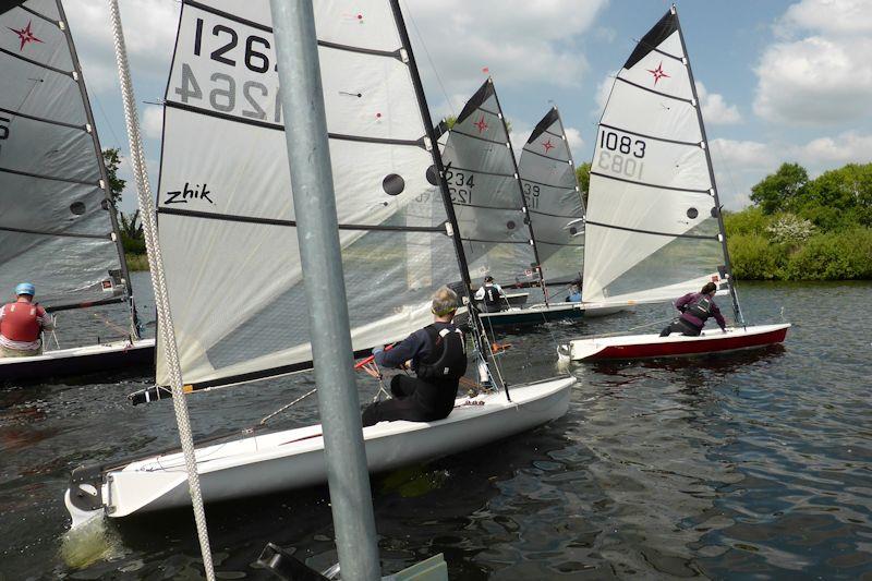 Supernova Craftinsure Northern circuit at Attenborough photo copyright Roger Day taken at Attenborough Sailing Club and featuring the Supernova class