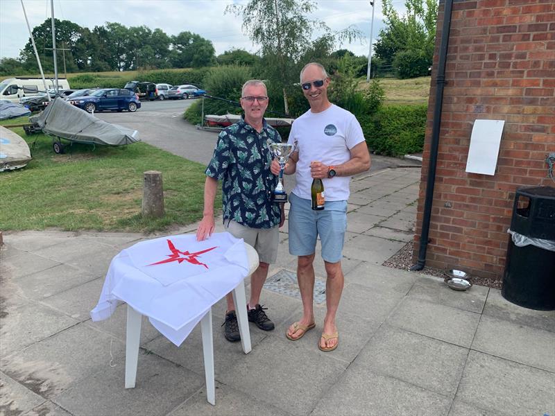 Gavin Young wins the Winsford Flash Supernova Open photo copyright WFSC taken at Winsford Flash Sailing Club and featuring the Supernova class