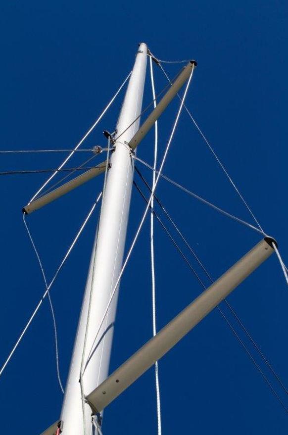 Super Spars Dragon Evolution mast photo copyright Super Spars taken at  and featuring the  class