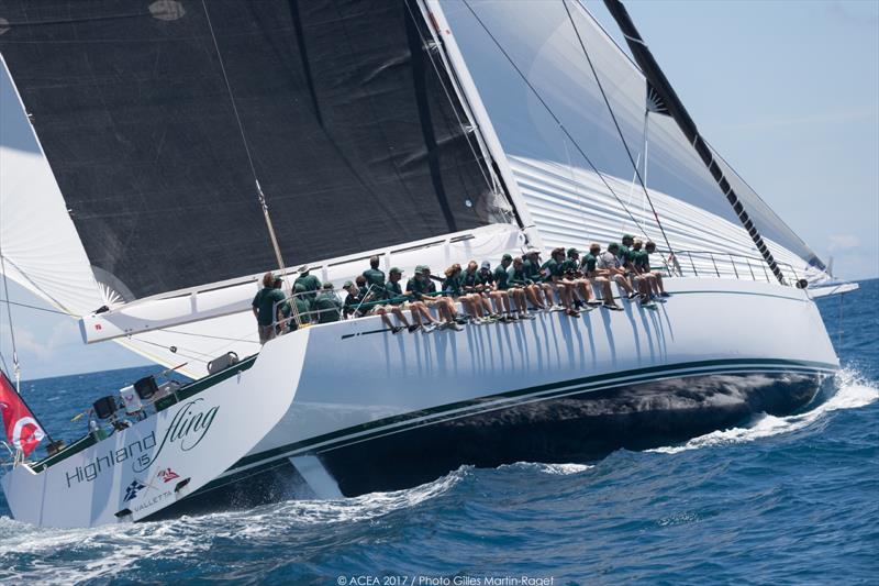 America's Cup Superyacht Regatta in Bermuda day 2 photo copyright ACEA 2017 / Boat International Media taken at  and featuring the Superyacht class