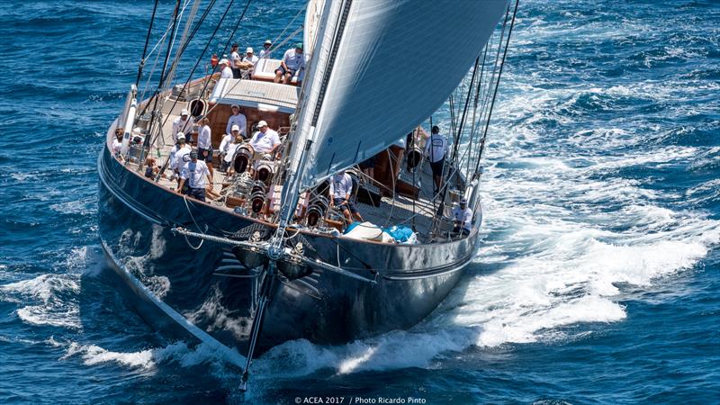 America's Cup Superyacht Regatta in Bermuda day 2 photo copyright ACEA 2017 / Boat International Media taken at  and featuring the Superyacht class