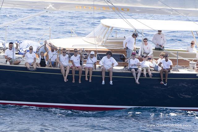 The beautiful modern classic Bolero prevailed again today in Class B on day 2 of The Superyacht Cup Palma - photo © Claire Matches / www.clairematches.com