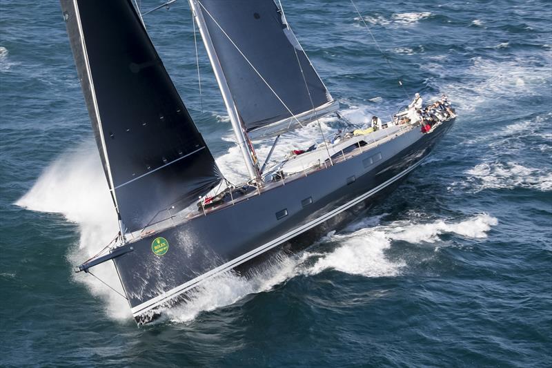Nikata during the Rolex Fastnet Race photo copyright Rolex / Carlo Borlenghi taken at Royal Ocean Racing Club and featuring the Superyacht class
