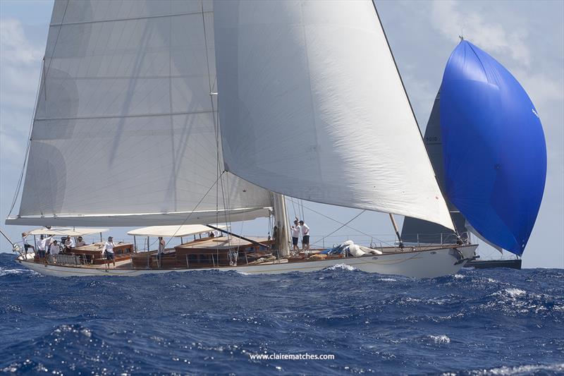108ft (33m) Hoek designed sloop Namuun at the 2024 Superyacht Challenge Antigua - photo © Claire Matches