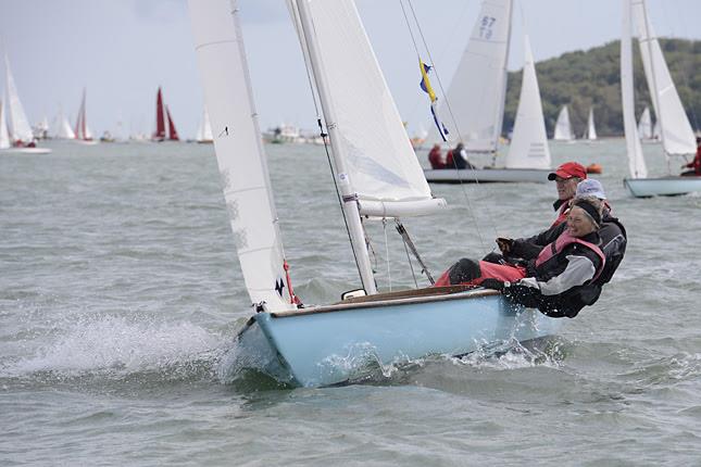 Skua on day 3 of Aberdeen Asset Management Cowes Week photo copyright Rick Tomlinson taken at Cowes Combined Clubs and featuring the Swallow class