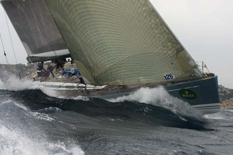 Favonius, Class A leader of the Islands Race at the Rolex Swan Cup in Porto Cervo photo copyright Carlo Borlenghi / Rolex taken at  and featuring the Swan class