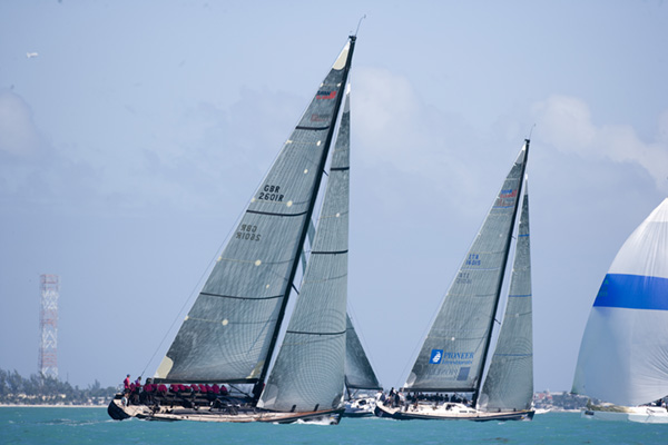 Sparkling sailing at Acura Key West 2007 photo copyright Richard Langdon / www.oceanimages.co.uk taken at  and featuring the Swan class