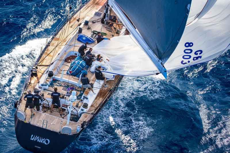 Swan 80 Umiko - Voiles de St. Barth 2019 photo copyright Christophe Jouany taken at Saint Barth Yacht Club and featuring the Swan class